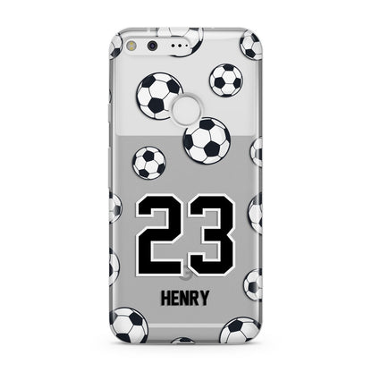 Personalised Football Google Pixel Case