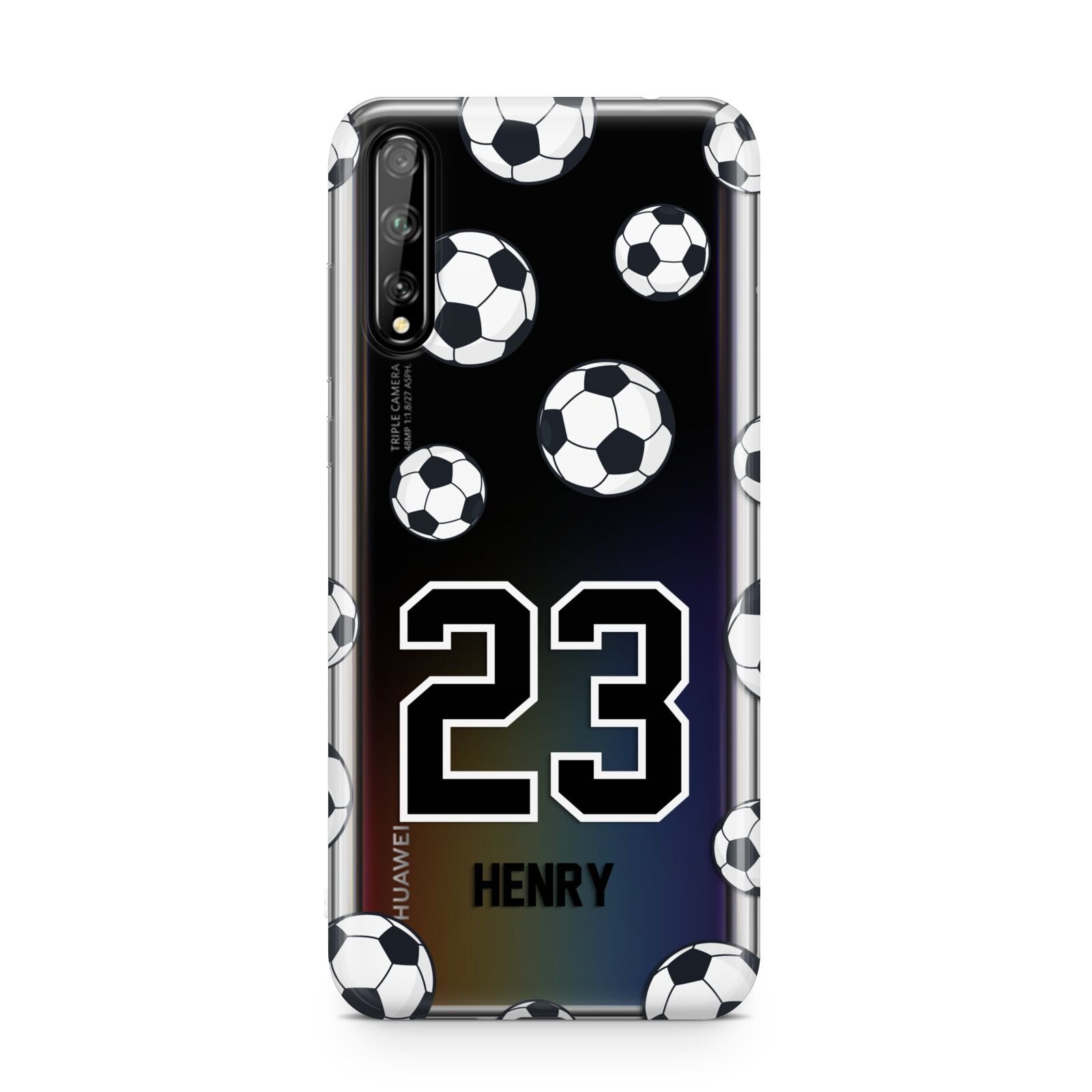 Personalised Football Huawei Enjoy 10s Phone Case