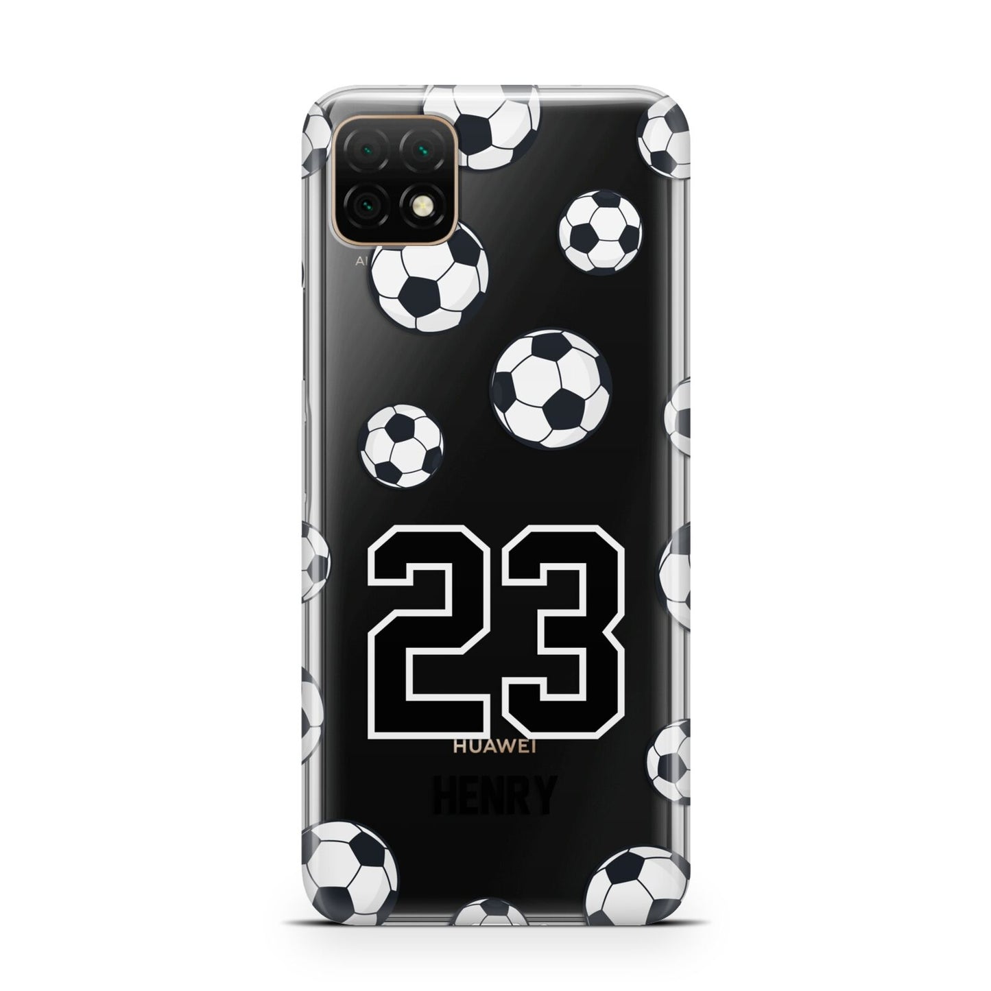 Personalised Football Huawei Enjoy 20 Phone Case