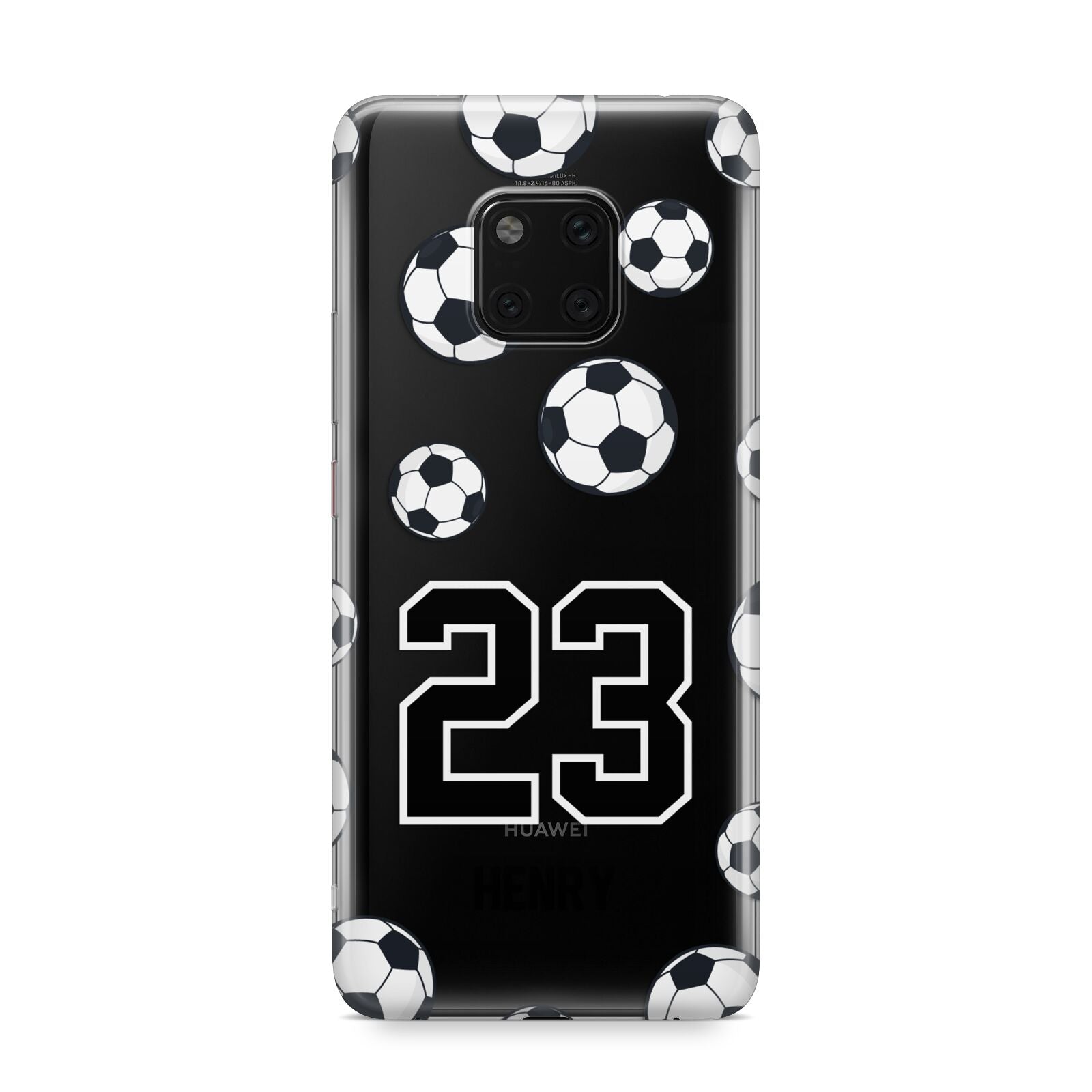 Personalised Football Huawei Mate 20 Pro Phone Case