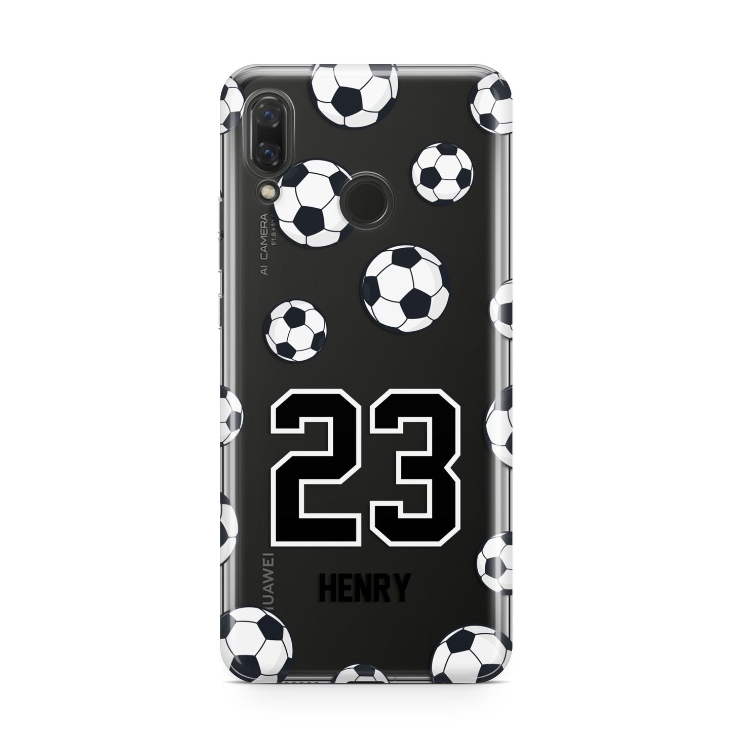 Personalised Football Huawei Nova 3 Phone Case