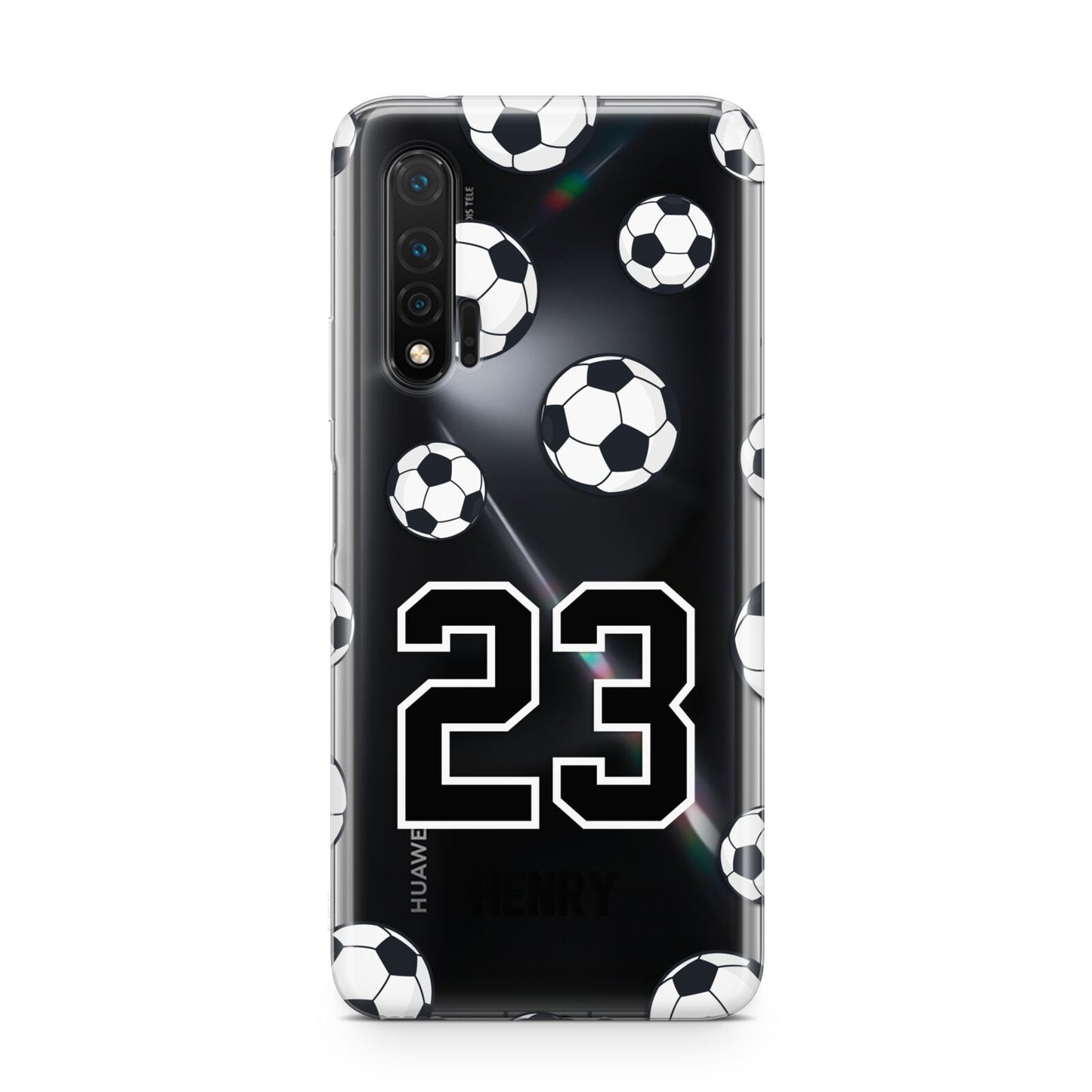 Personalised Football Huawei Nova 6 Phone Case