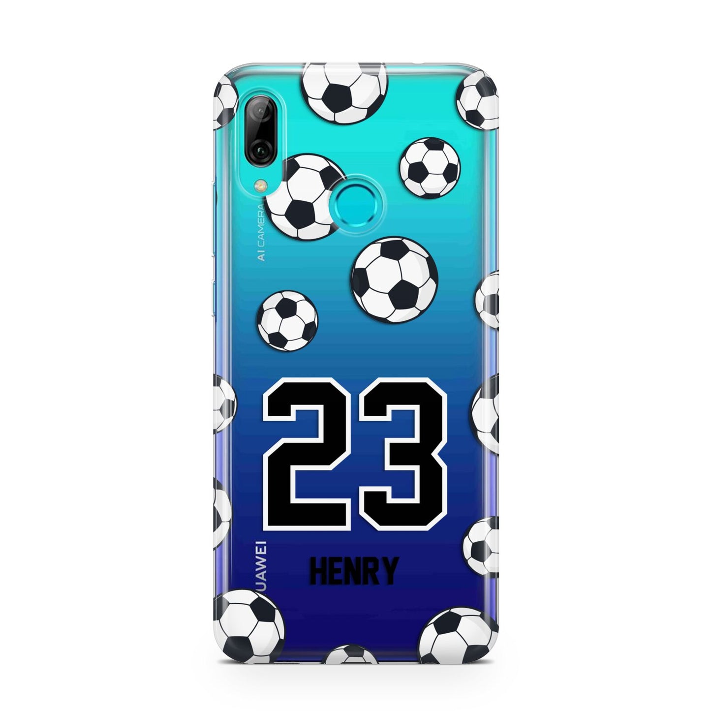 Personalised Football Huawei P Smart 2019 Case