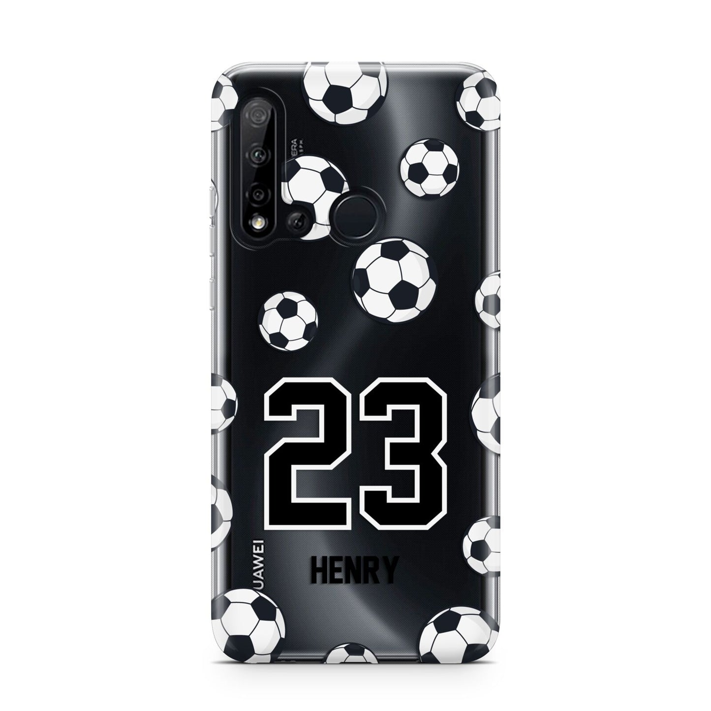 Personalised Football Huawei P20 Lite 5G Phone Case