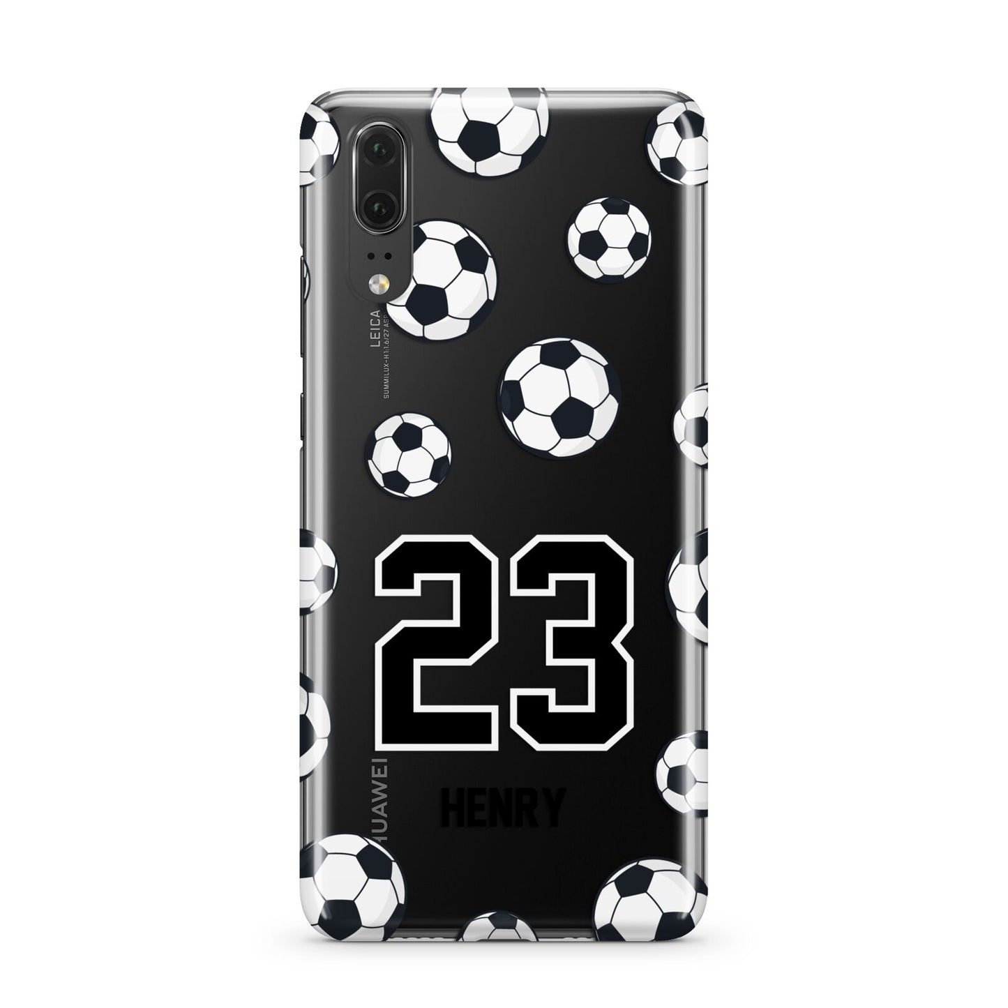 Personalised Football Huawei P20 Phone Case