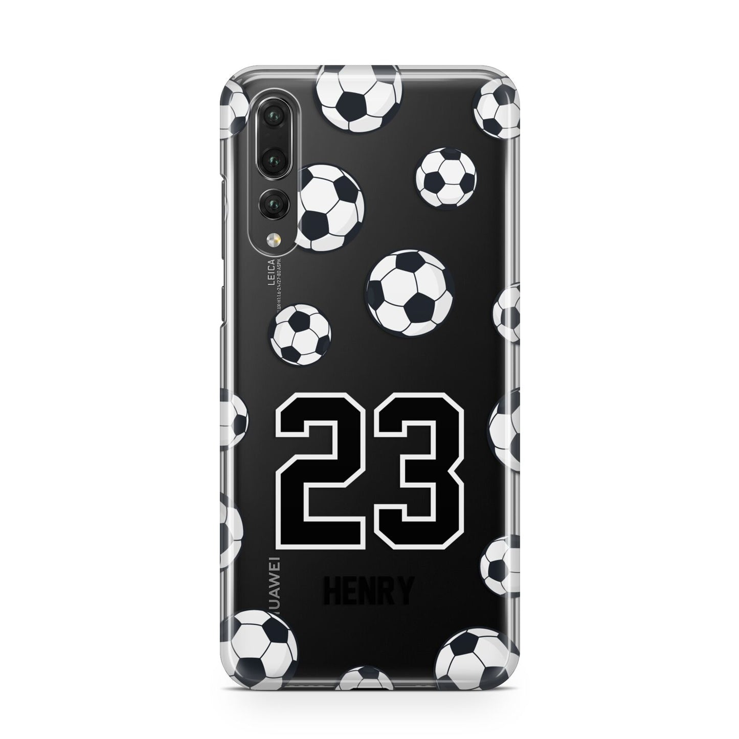 Personalised Football Huawei P20 Pro Phone Case