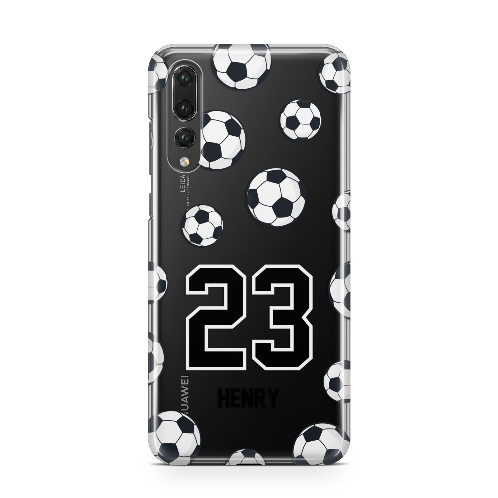 Personalised Football Huawei P20 Pro Phone Case