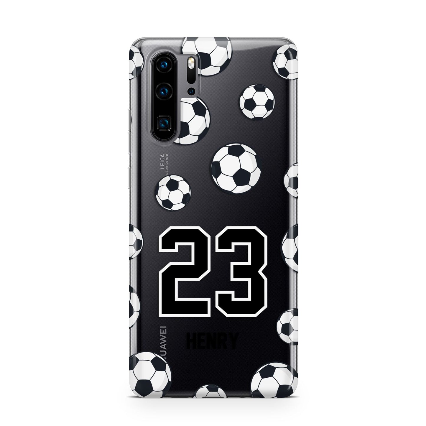 Personalised Football Huawei P30 Pro Phone Case