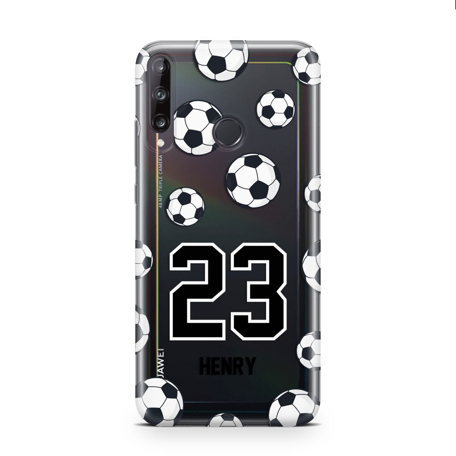 Personalised Football Huawei P40 Lite E Phone Case