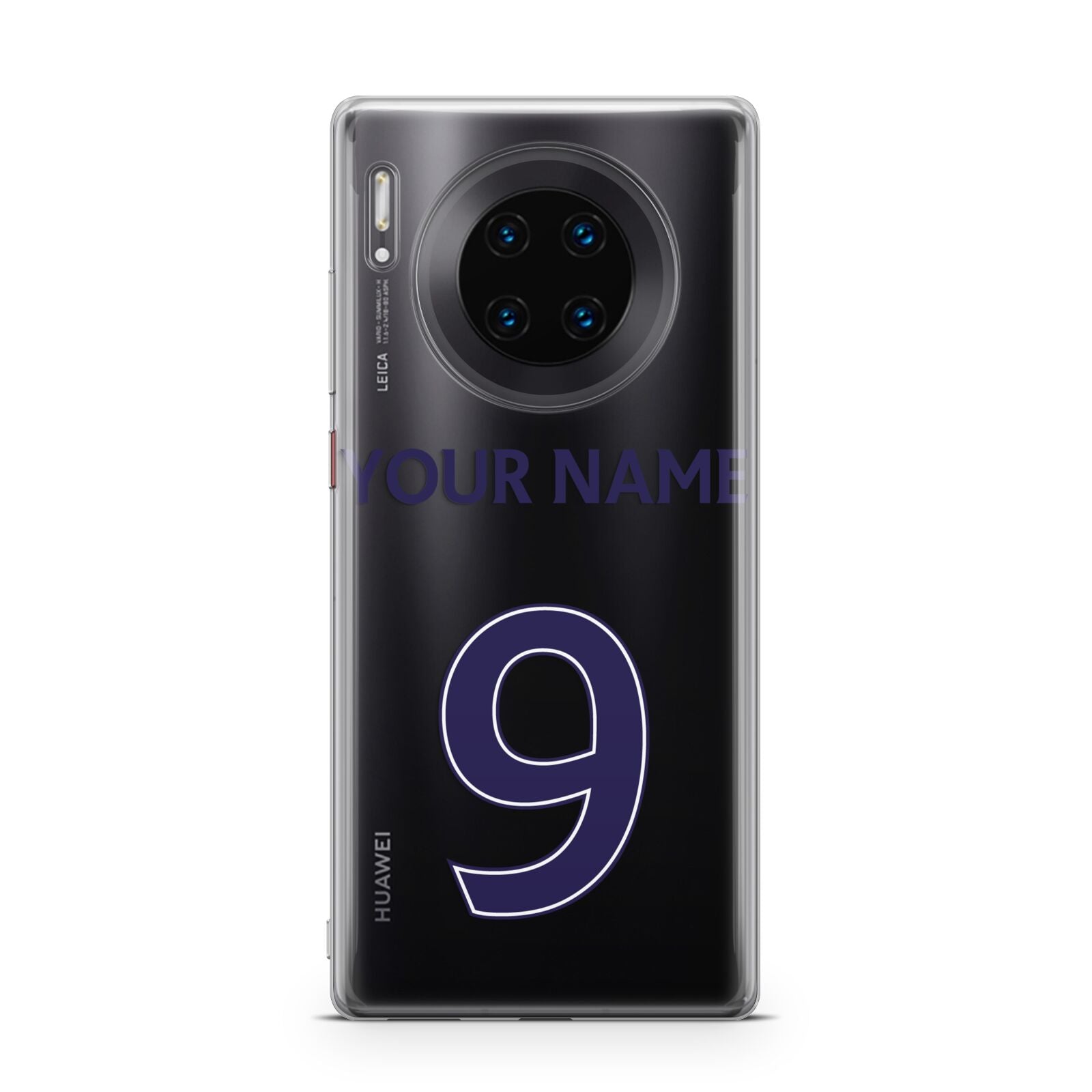 Personalised Football Name and Number Huawei Mate 30 Pro Phone Case