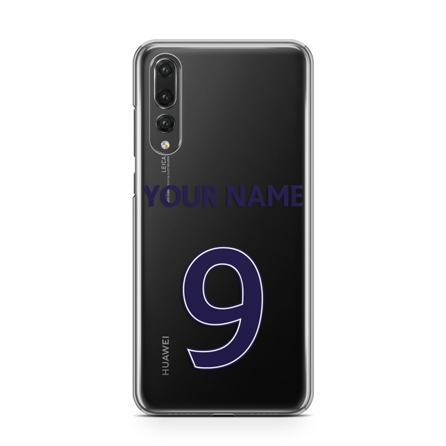 Personalised Football Name and Number Huawei P20 Pro Phone Case