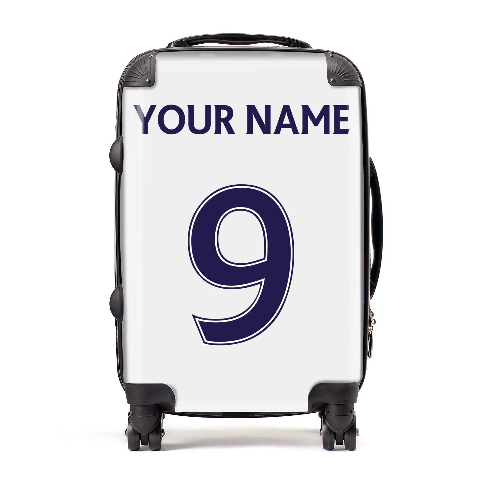 Personalised Football Name and Number Suitcase