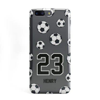 Personalised Football OnePlus Case