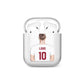 Personalised Football Shirt AirPods Case