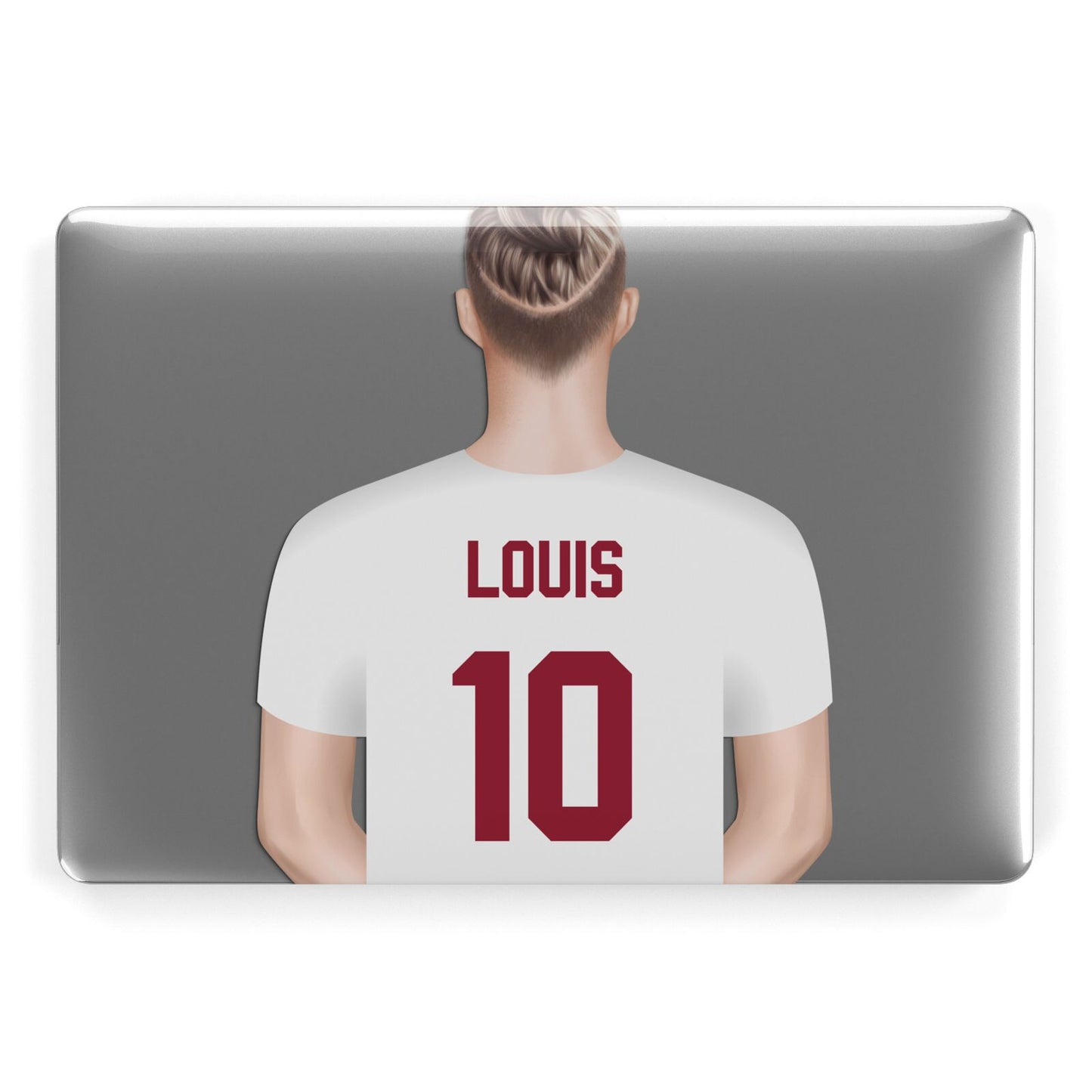 Personalised Football Shirt Apple MacBook Case