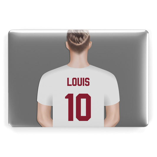 Personalised Football Shirt Apple MacBook Case