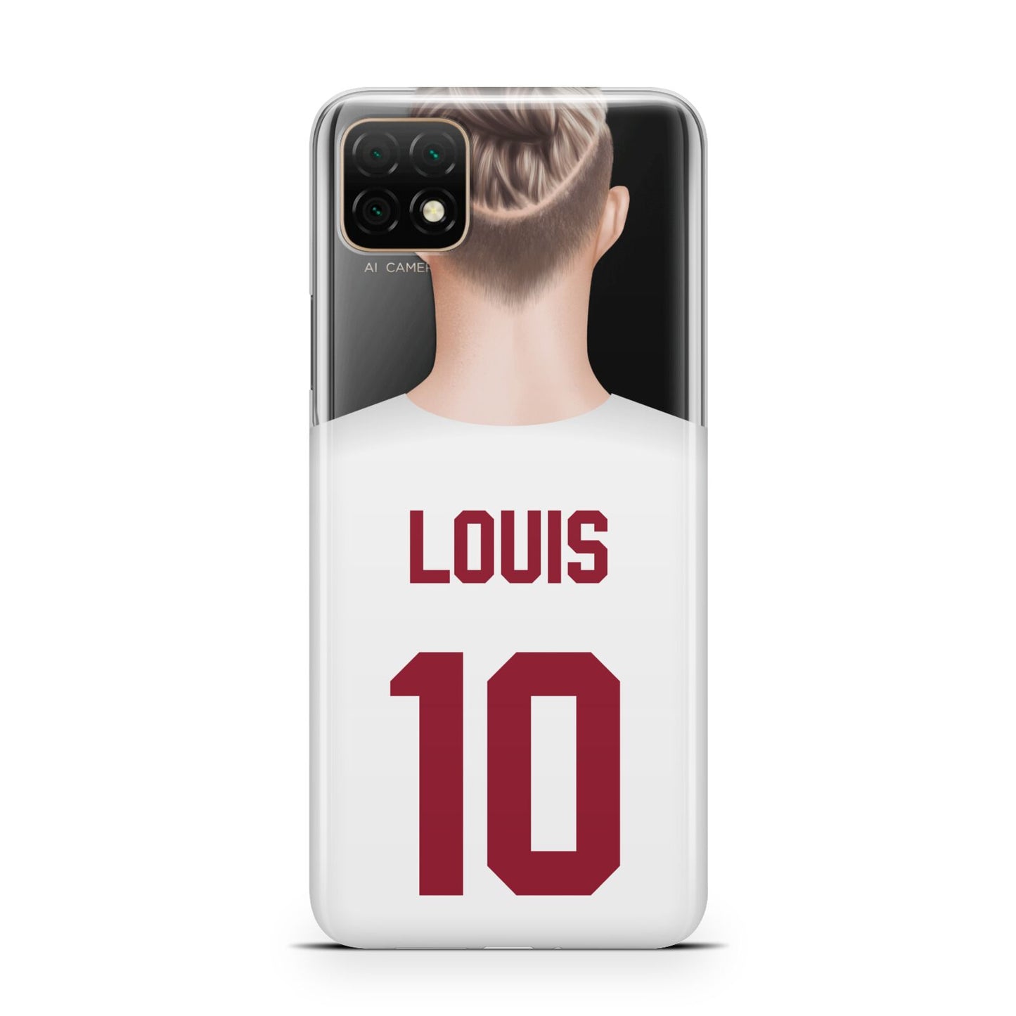 Personalised Football Shirt Huawei Enjoy 20 Phone Case