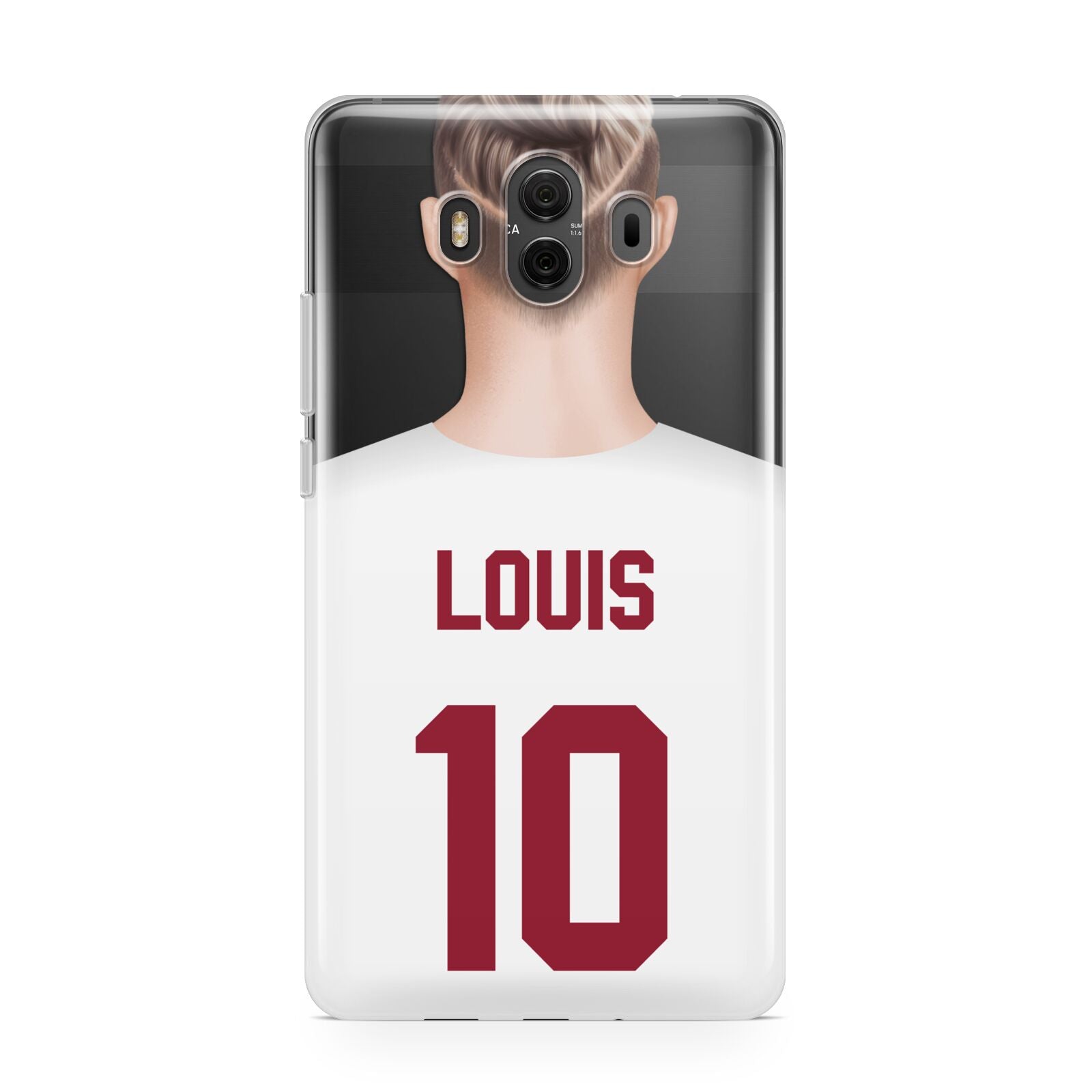 Personalised Football Shirt Huawei Mate 10 Protective Phone Case