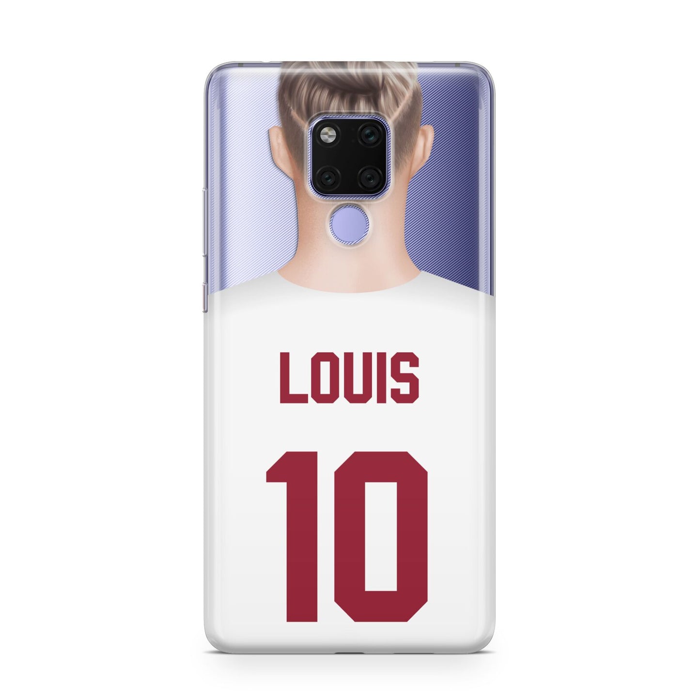 Personalised Football Shirt Huawei Mate 20X Phone Case