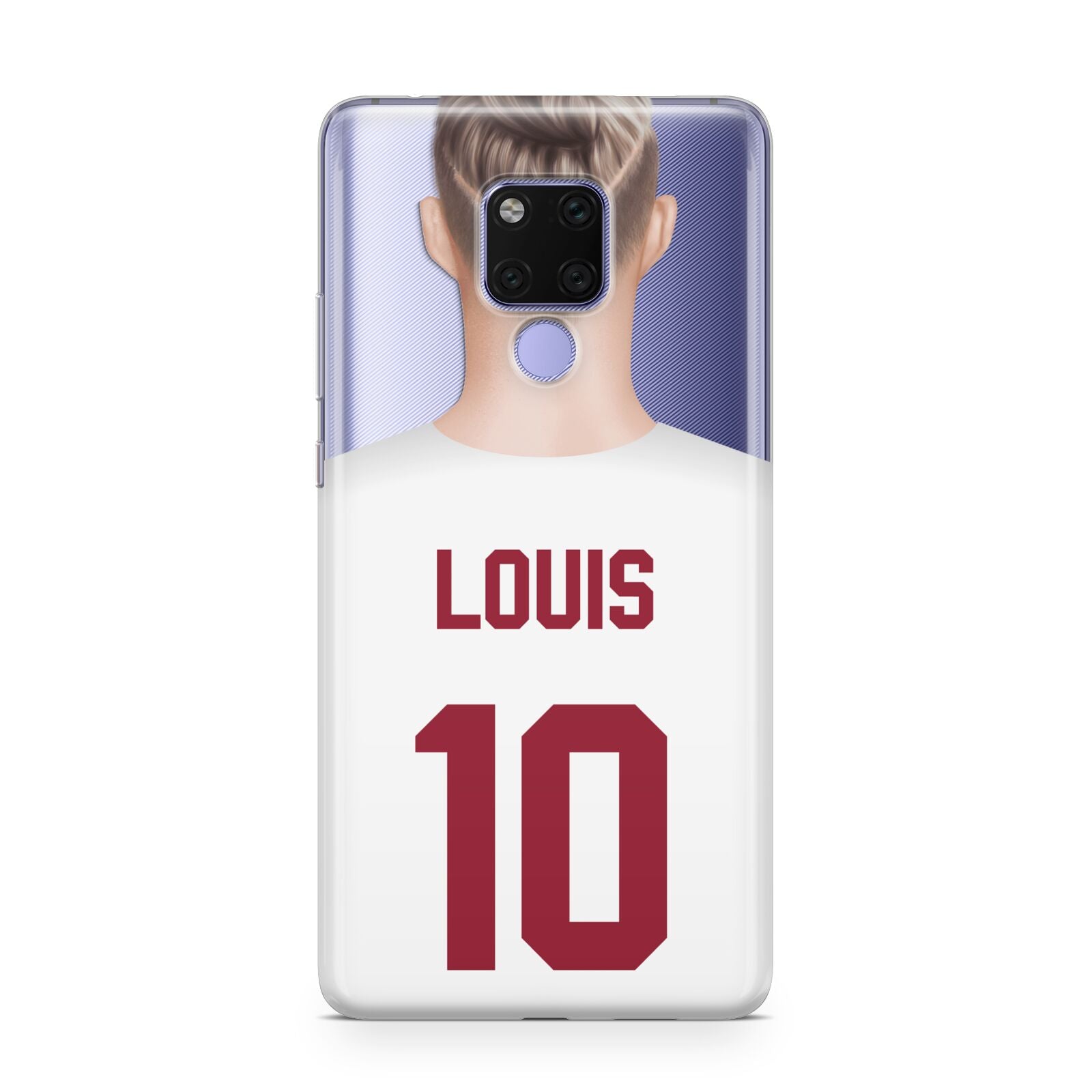 Personalised Football Shirt Huawei Mate 20X Phone Case