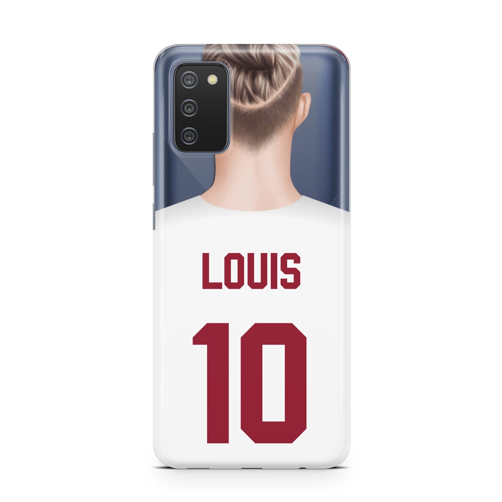 Personalised Football Shirt Samsung A02s Case