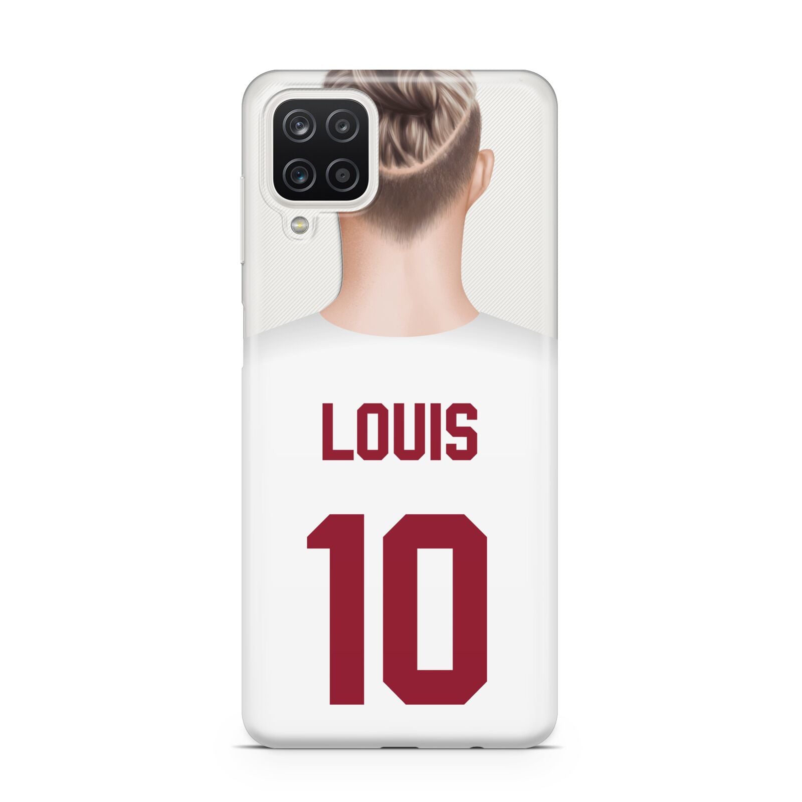 Personalised Football Shirt Samsung A12 Case