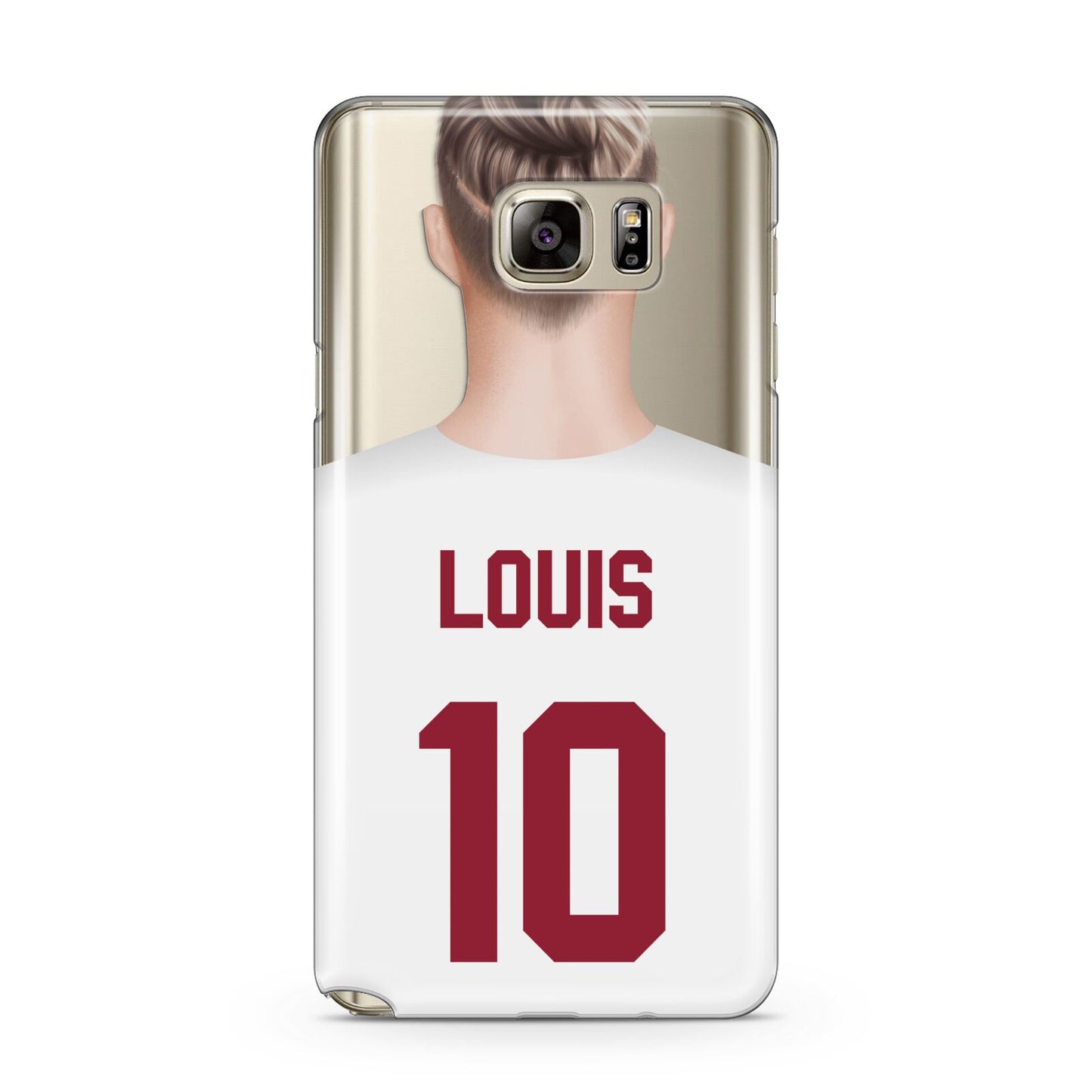 Personalised Football Shirt Samsung Galaxy Note 5 Case