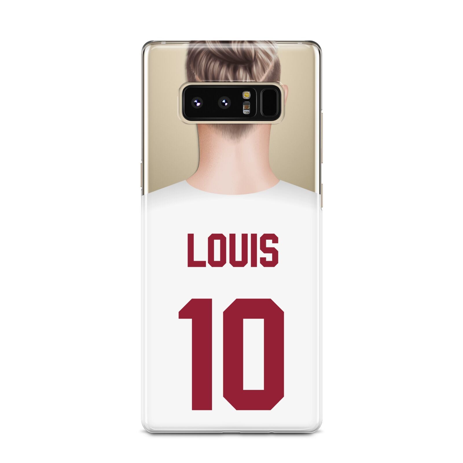 Personalised Football Shirt Samsung Galaxy Note 8 Case