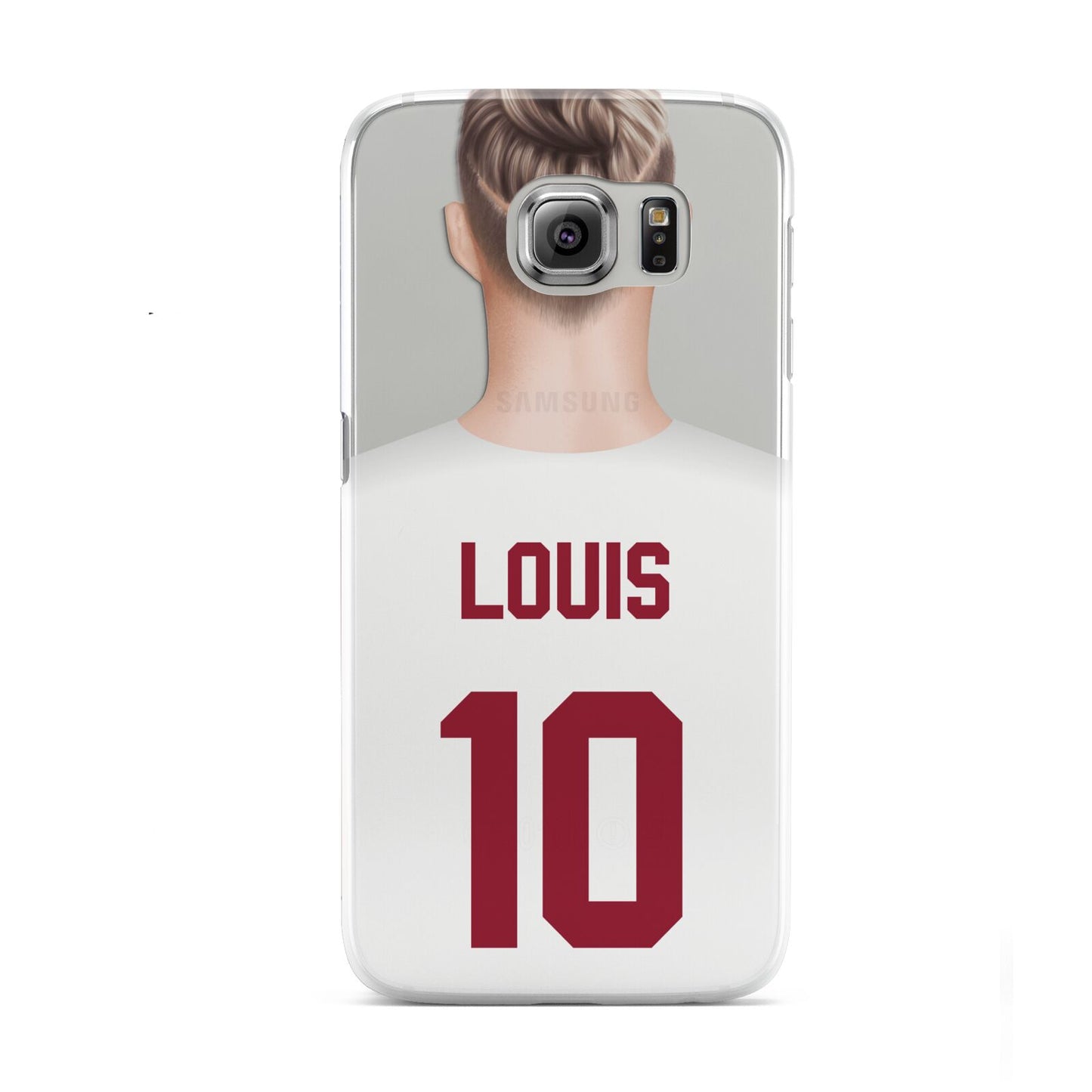 Personalised Football Shirt Samsung Galaxy S6 Case