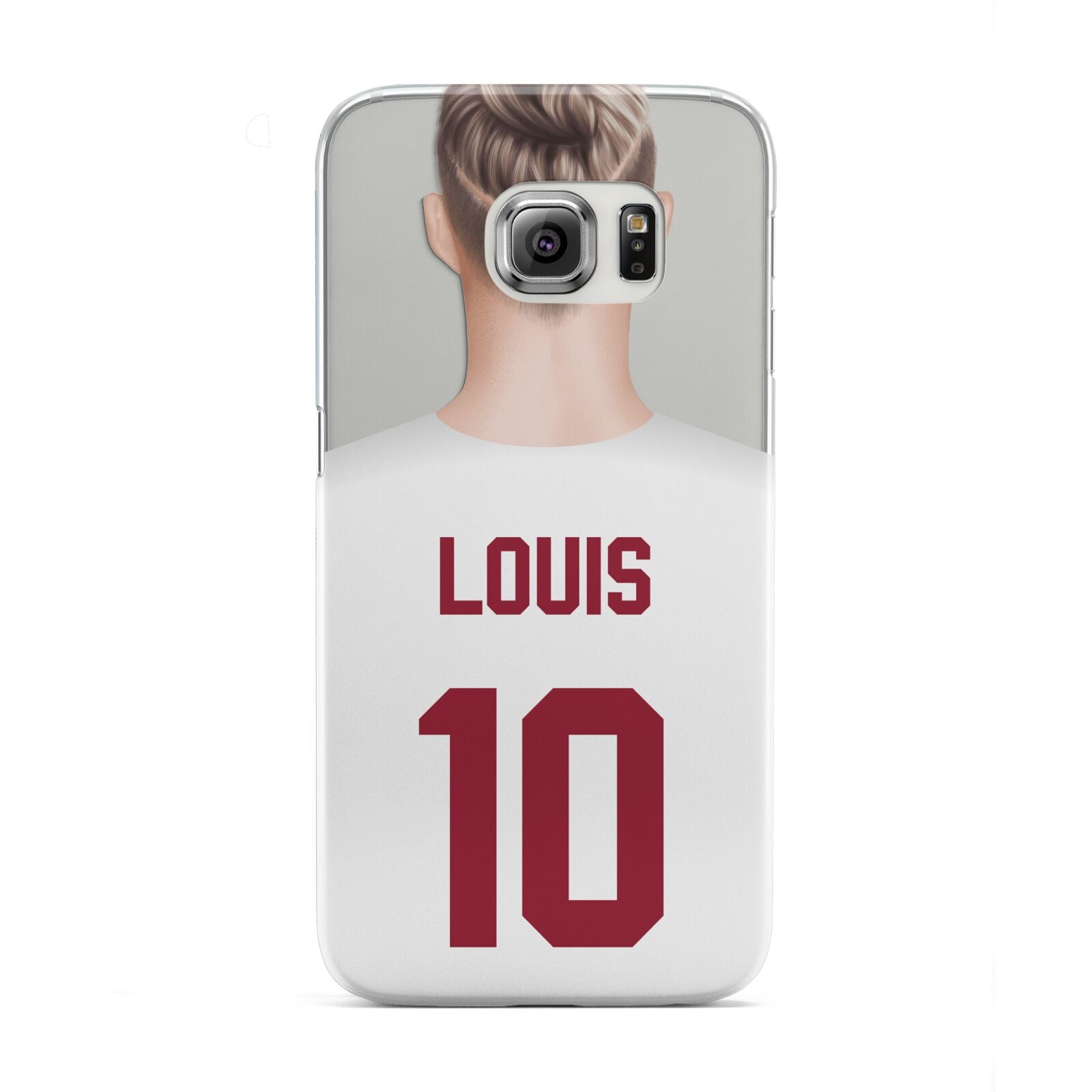 Personalised Football Shirt Samsung Galaxy S6 Edge Case