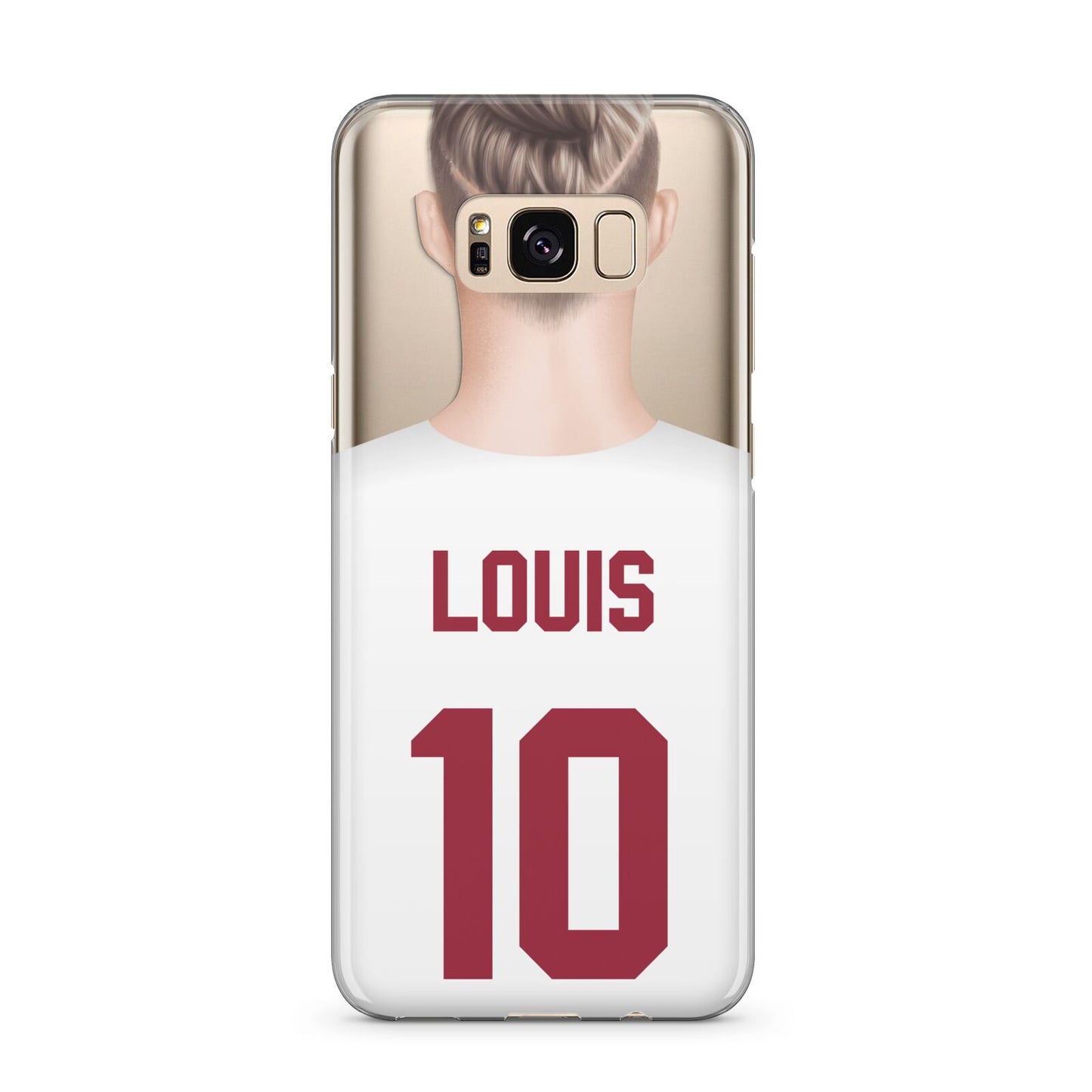 Personalised Football Shirt Samsung Galaxy S8 Plus Case