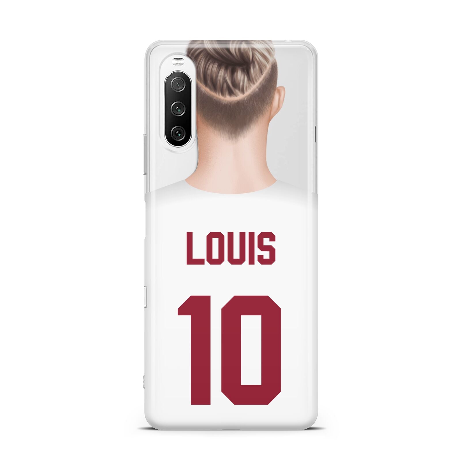 Personalised Football Shirt Sony Xperia 10 III Case