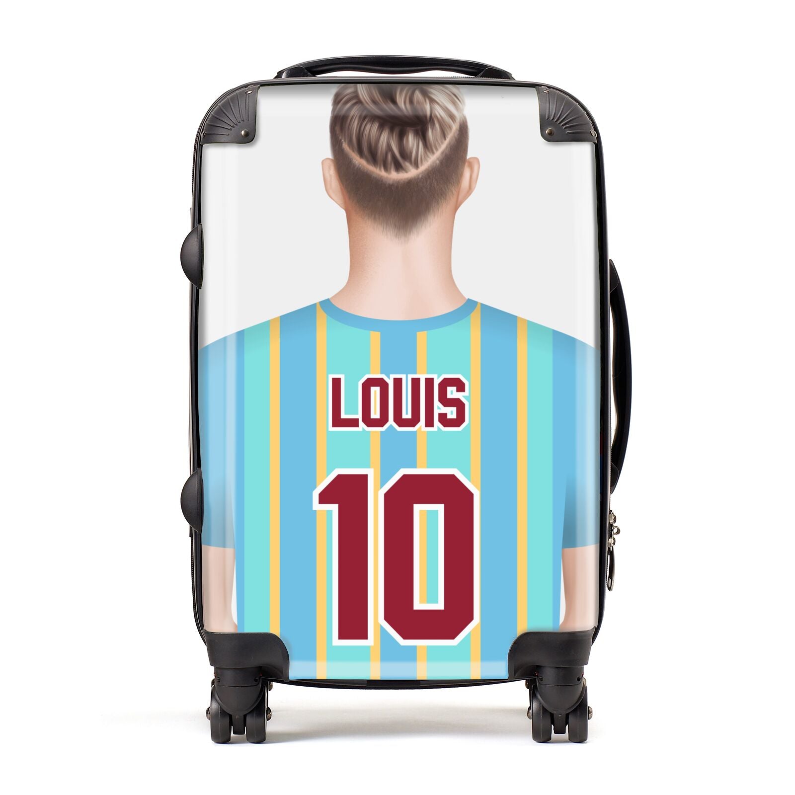 Personalised Football Shirt Suitcase