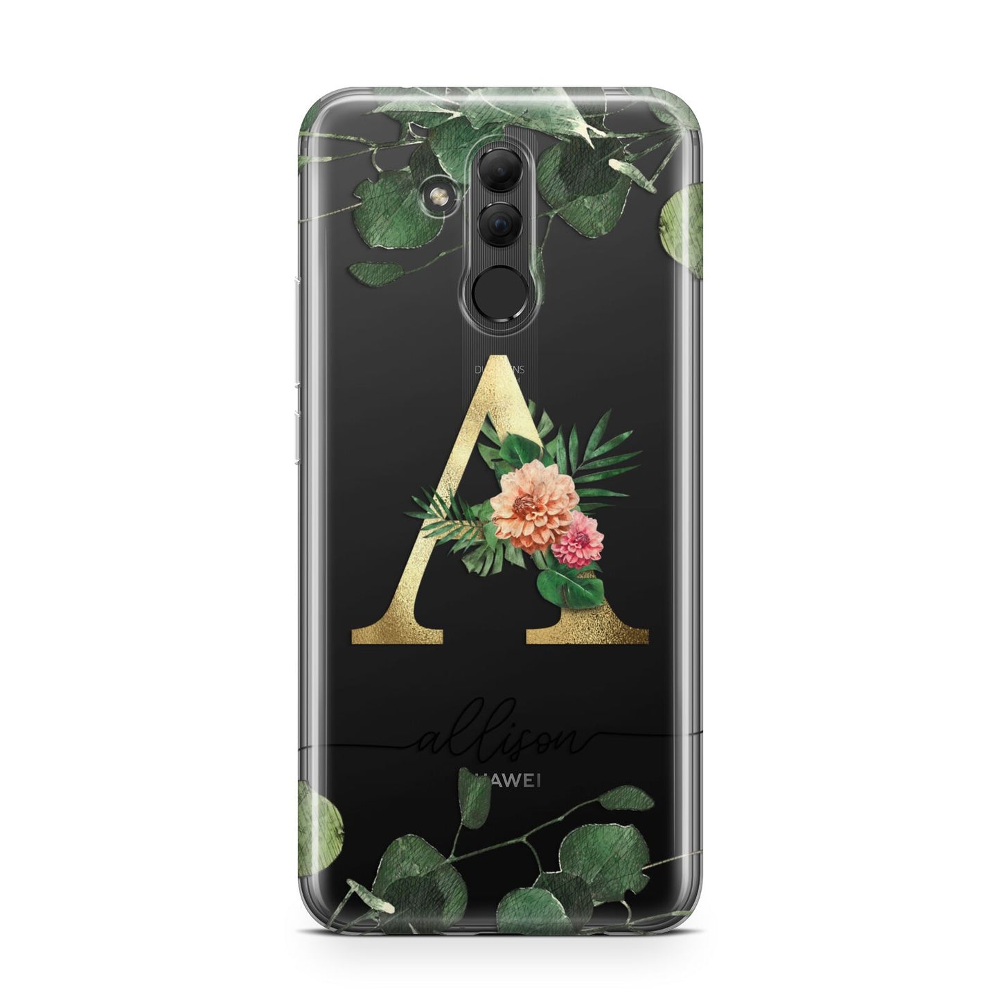 Personalised Forest Monogram Huawei Mate 20 Lite