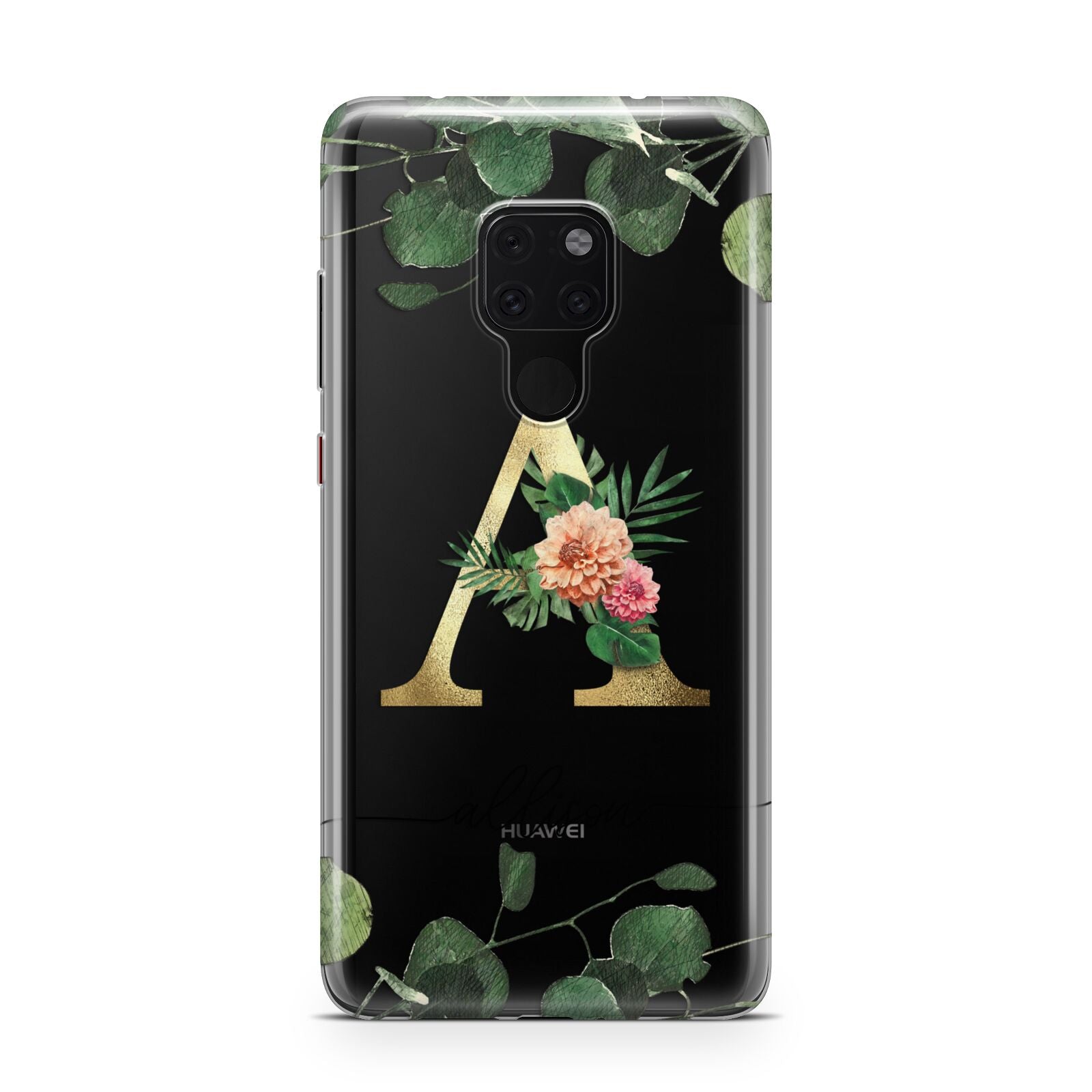 Personalised Forest Monogram Huawei Mate 20 Phone Case