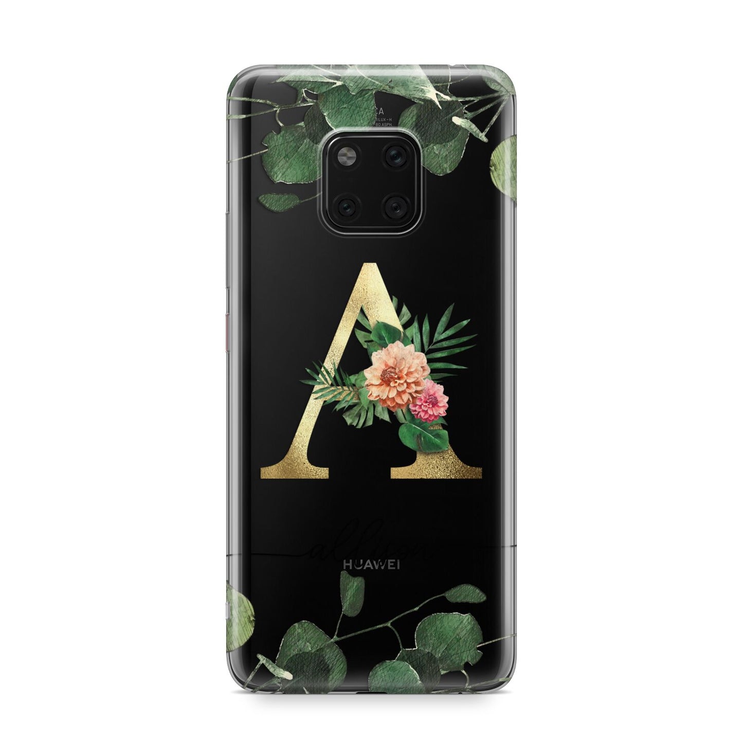 Personalised Forest Monogram Huawei Mate 20 Pro Phone Case