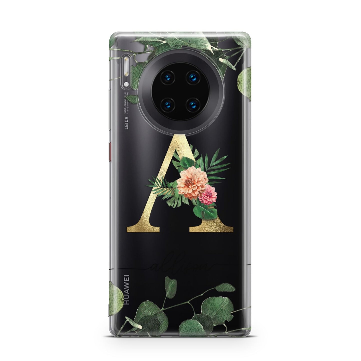 Personalised Forest Monogram Huawei Mate 30 Pro Phone Case