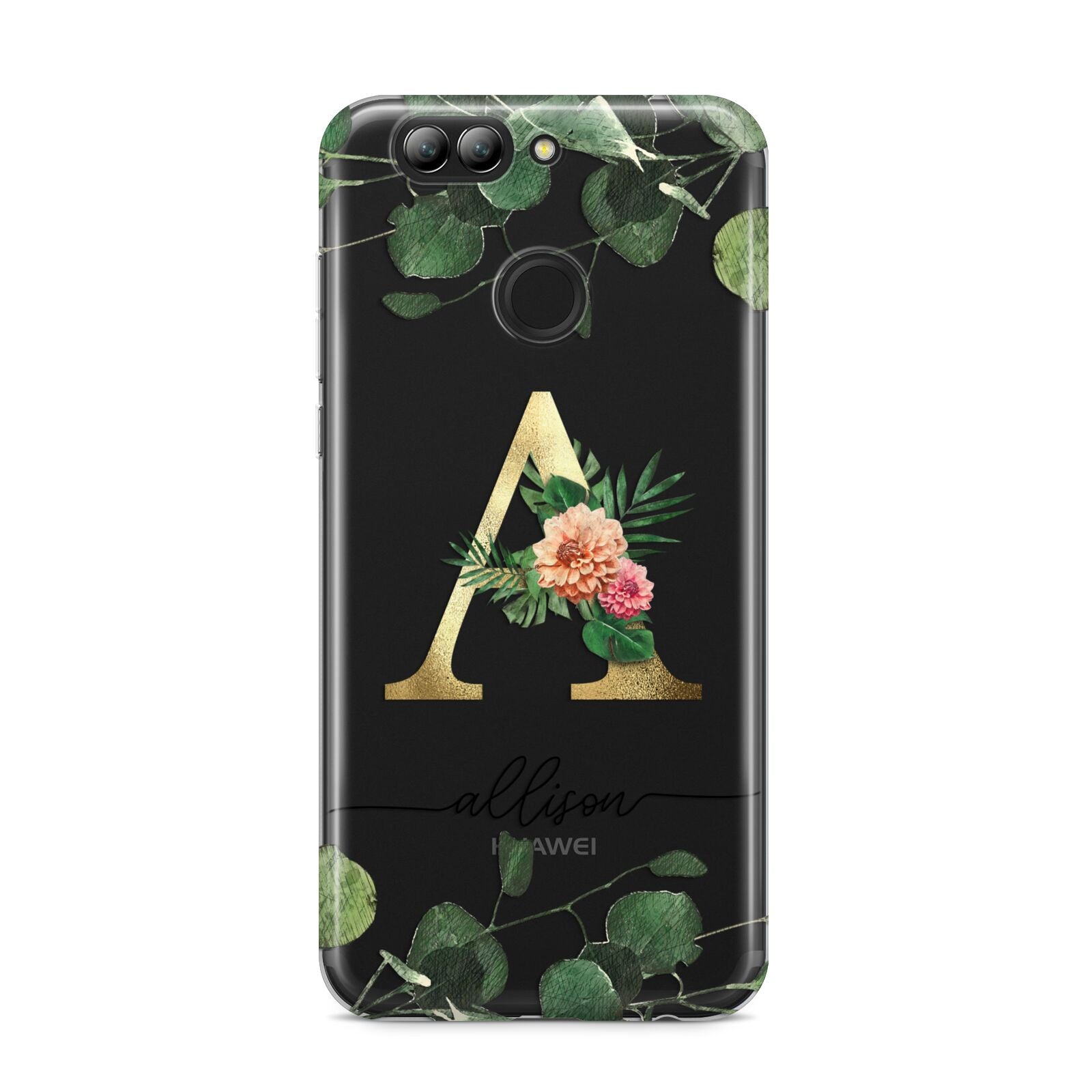 Personalised Forest Monogram Huawei Nova 2s Phone Case