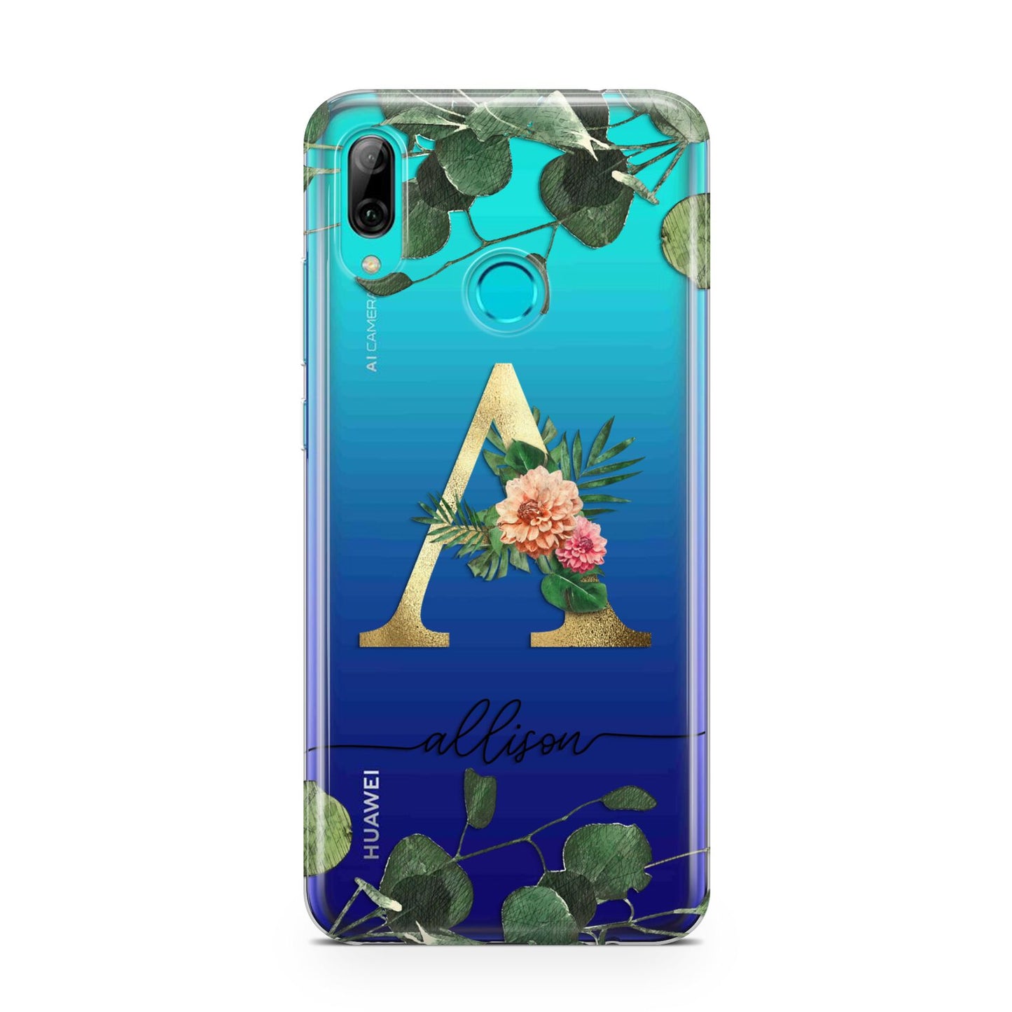 Personalised Forest Monogram Huawei P Smart 2019 Case