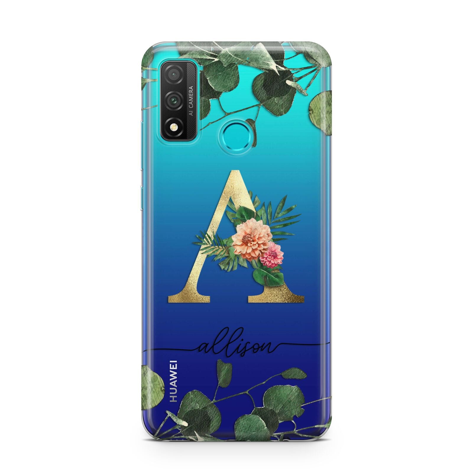 Personalised Forest Monogram Huawei P Smart 2020