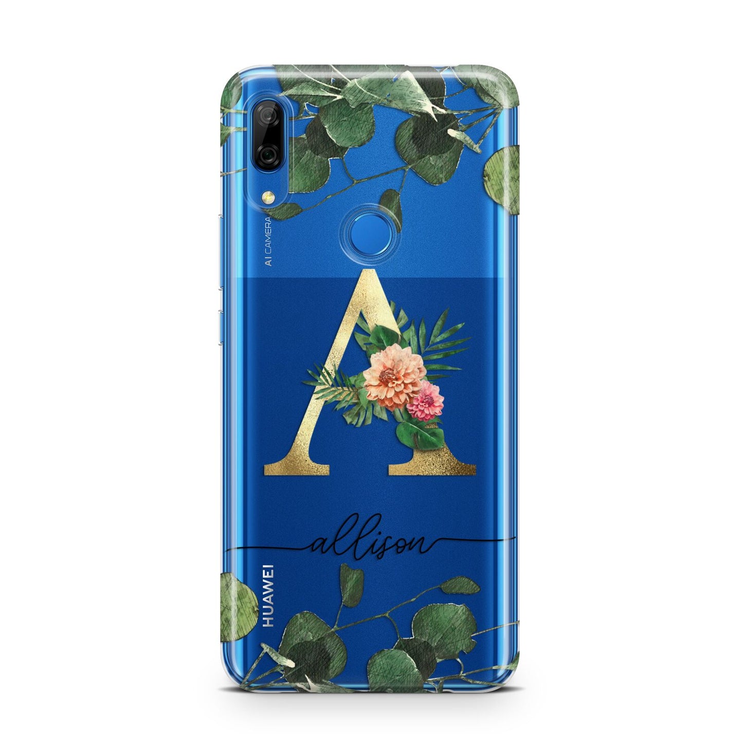 Personalised Forest Monogram Huawei P Smart Z