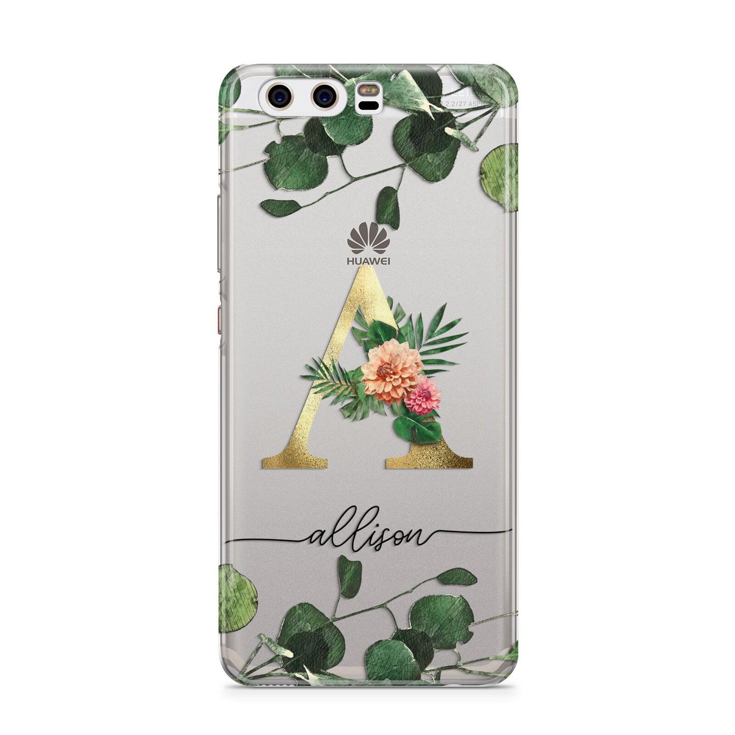 Personalised Forest Monogram Huawei P10 Phone Case