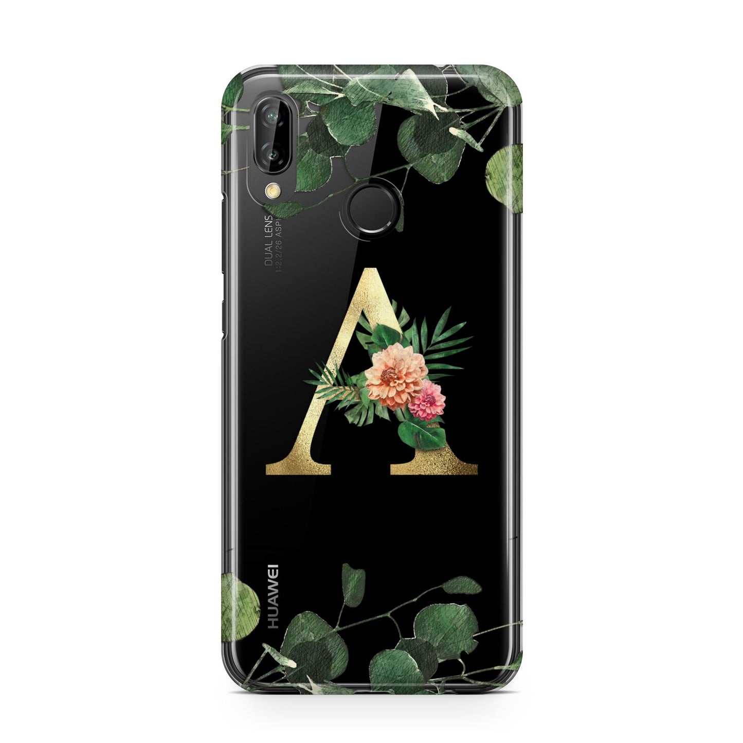 Personalised Forest Monogram Huawei P20 Lite Phone Case