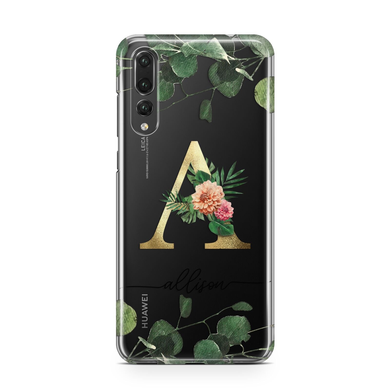 Personalised Forest Monogram Huawei P20 Pro Phone Case