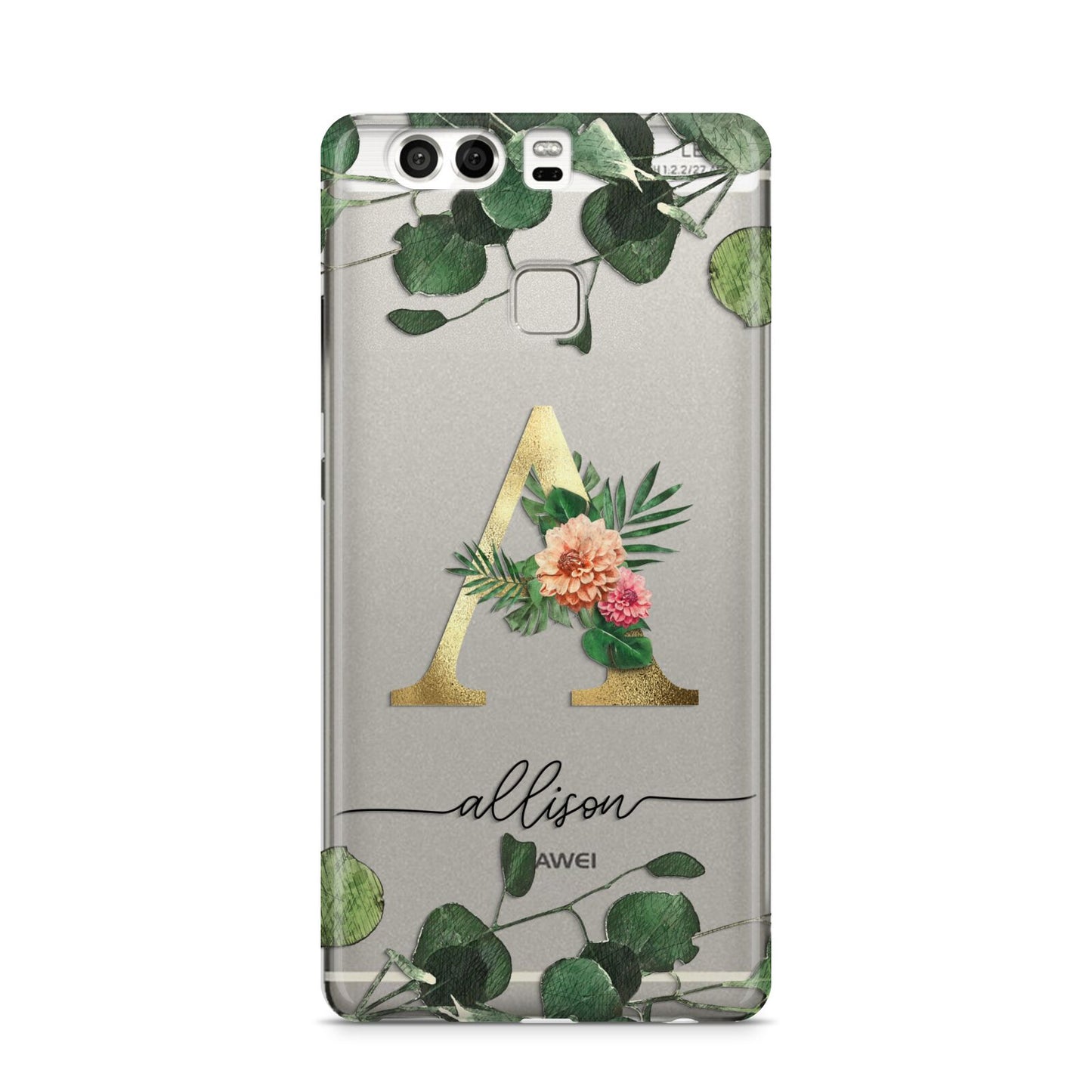 Personalised Forest Monogram Huawei P9 Case