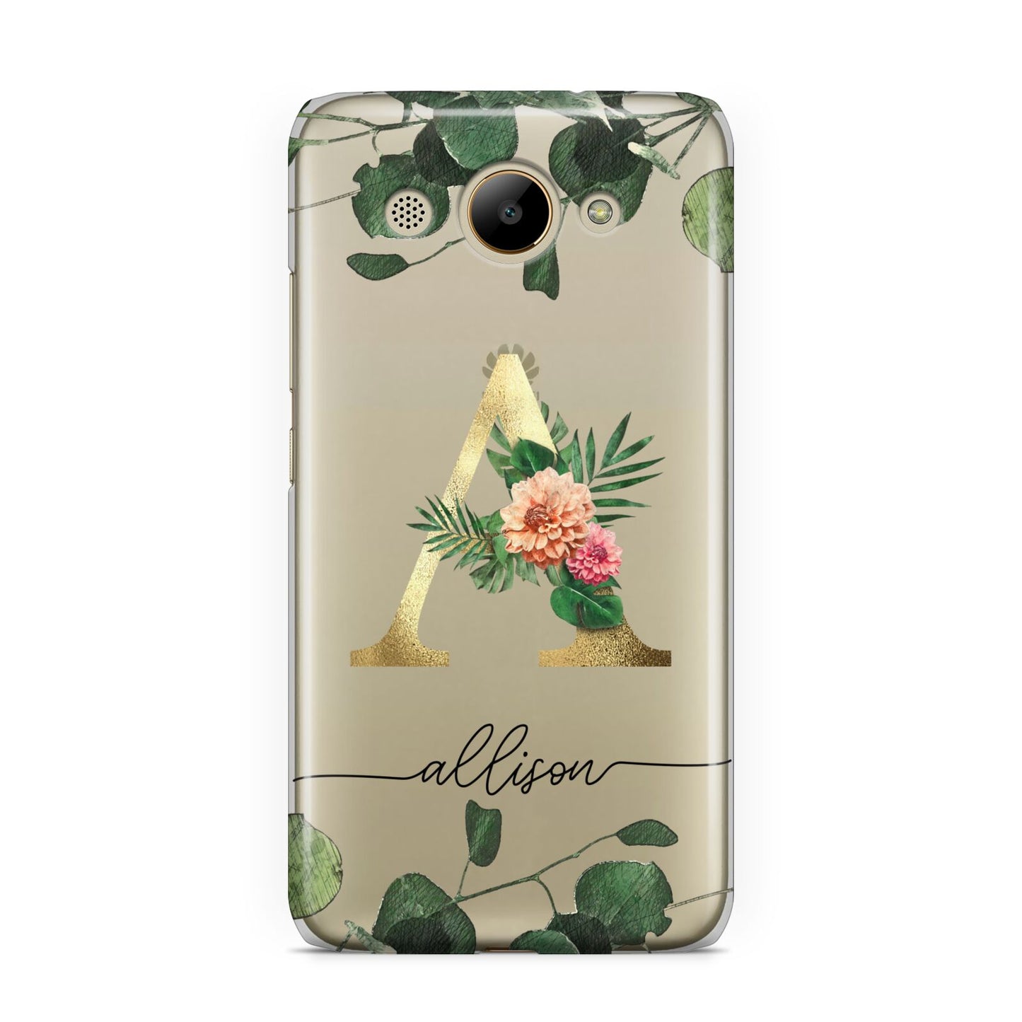 Personalised Forest Monogram Huawei Y3 2017