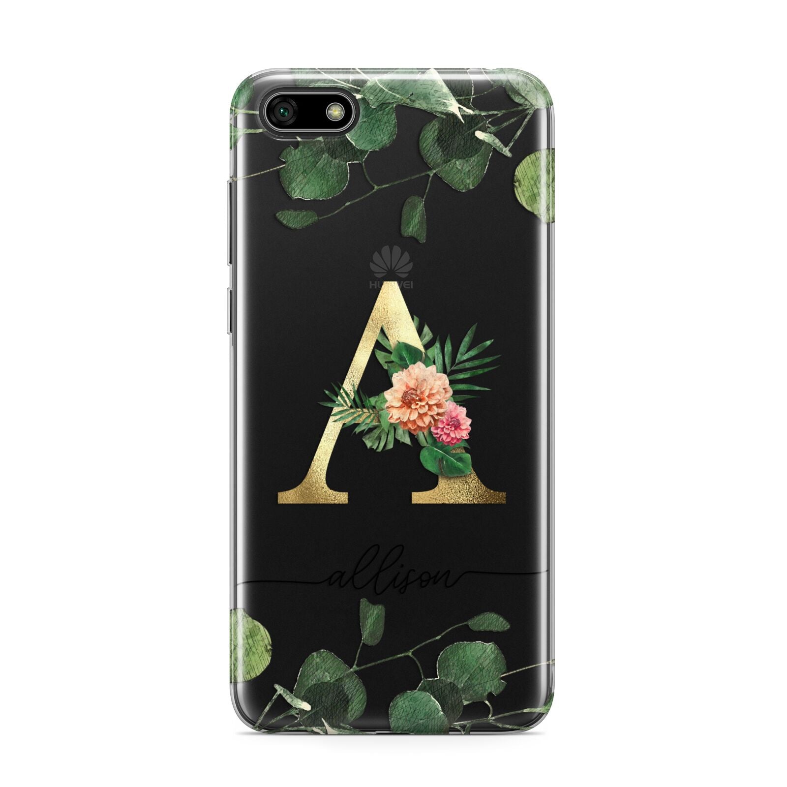 Personalised Forest Monogram Huawei Y5 Prime 2018 Phone Case