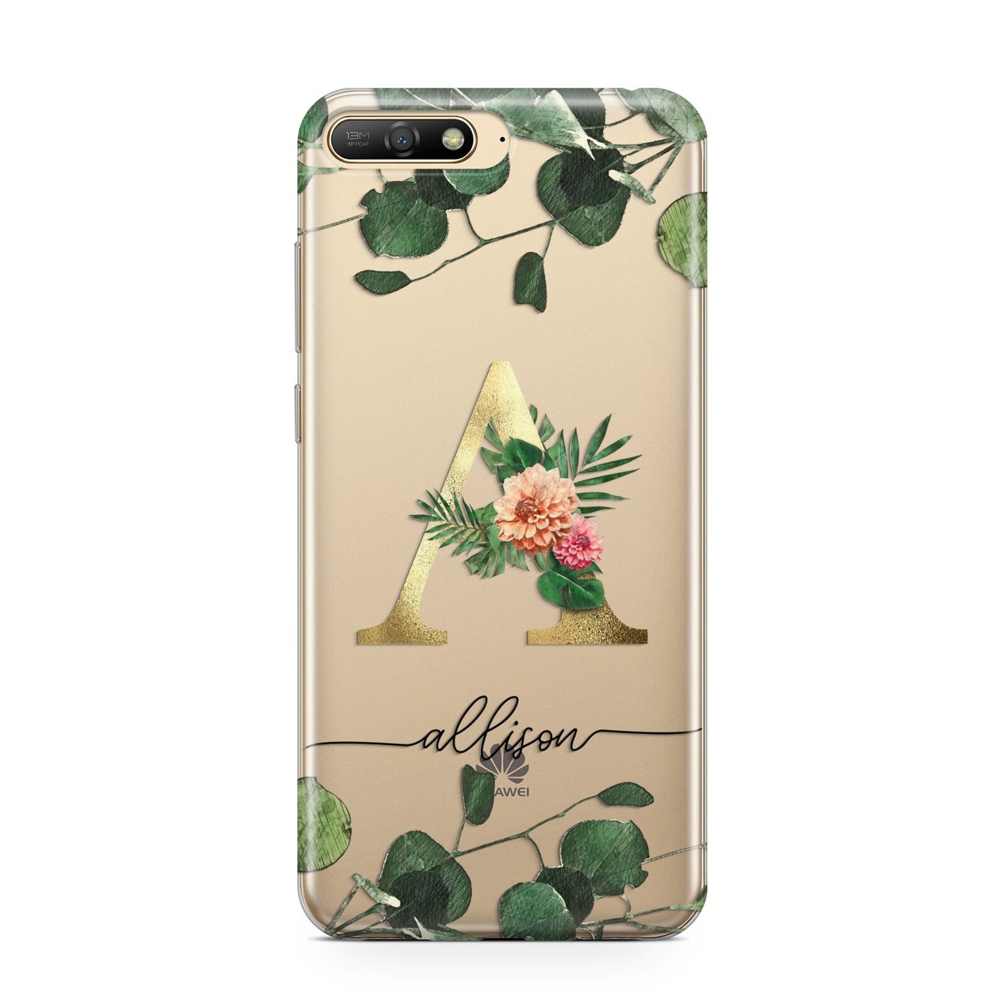 Personalised Forest Monogram Huawei Y6 2018