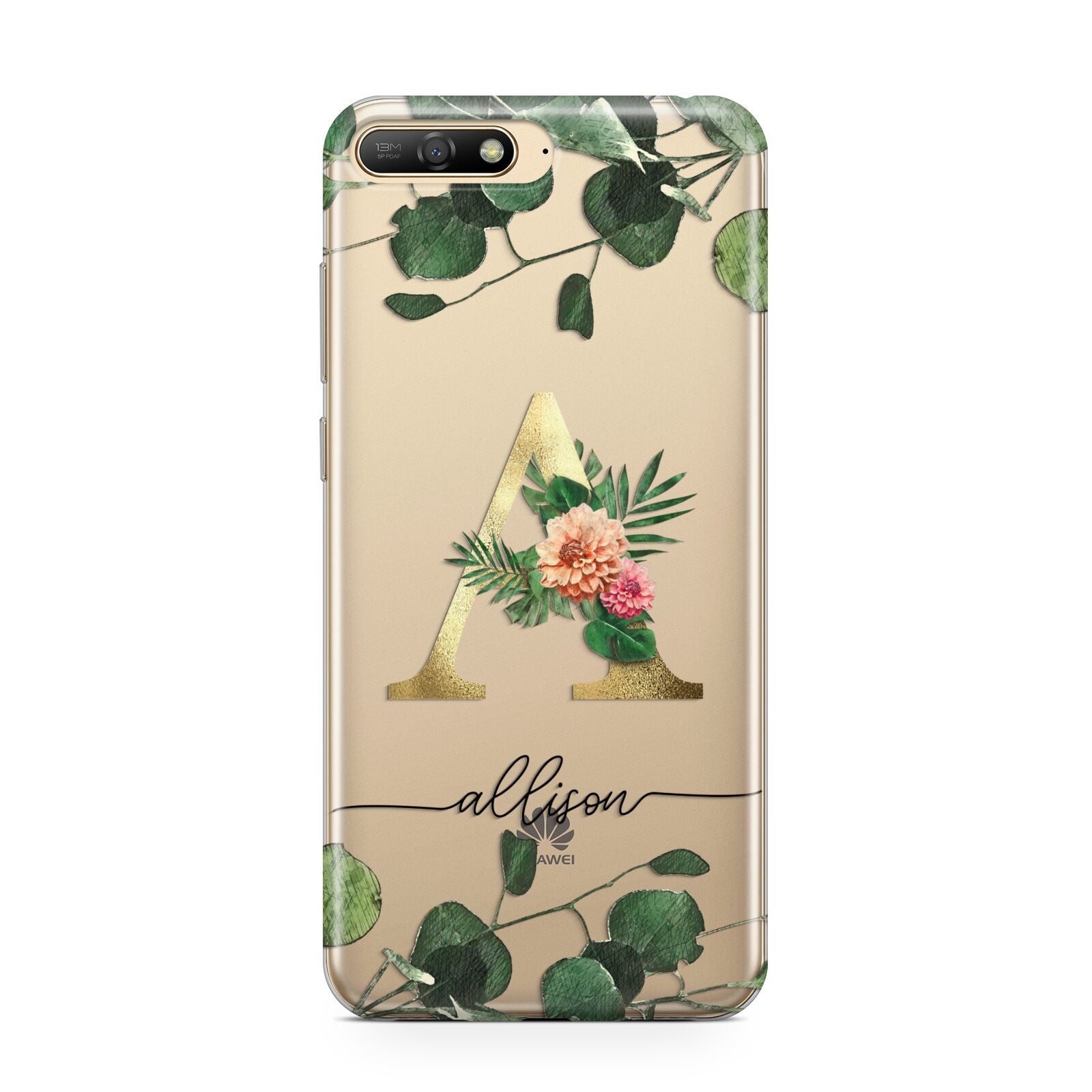 Personalised Forest Monogram Huawei Y6 2018