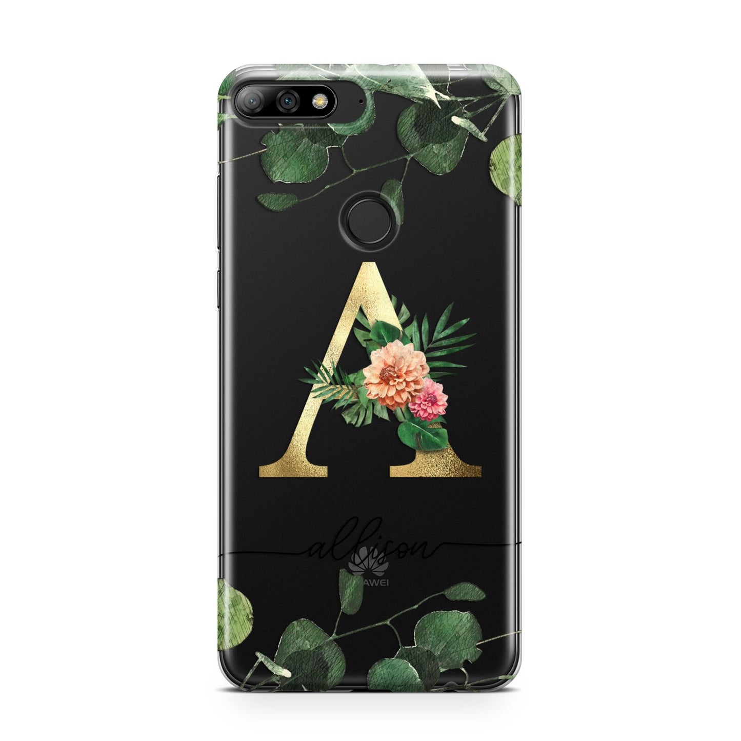 Personalised Forest Monogram Huawei Y7 2018